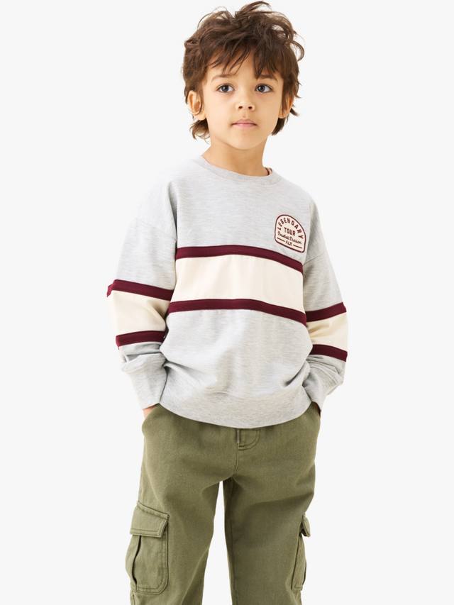 Детский кроеный и шитый свитшот Angel & Rocket, Grey
Детский кроеный и шитый свитшот Angel & Rocket, Grey