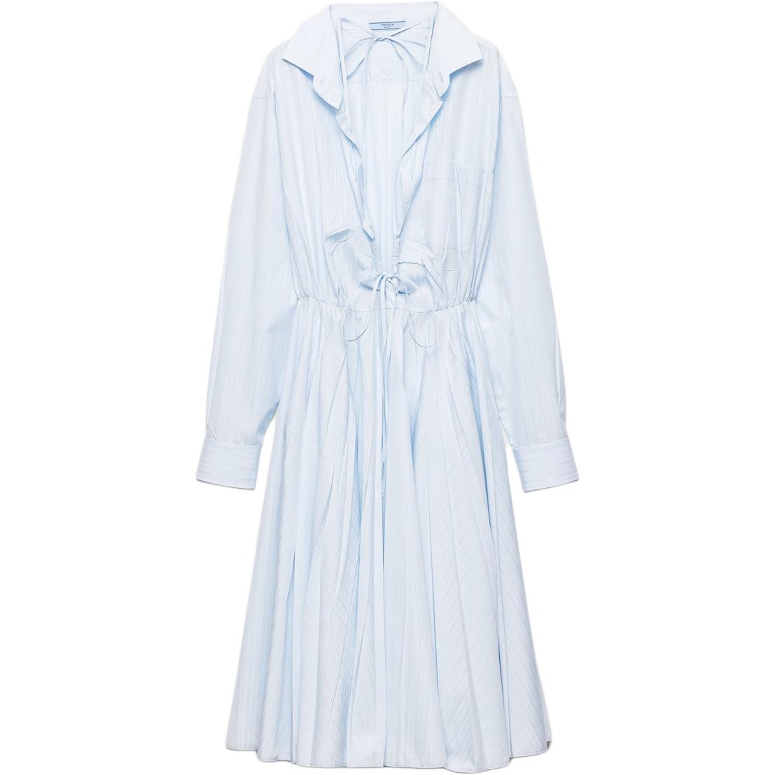 Женское платье с длинными рукавами FW25 PRADA, синий
Женское платье с длинными рукавами FW25 PRADA, синий