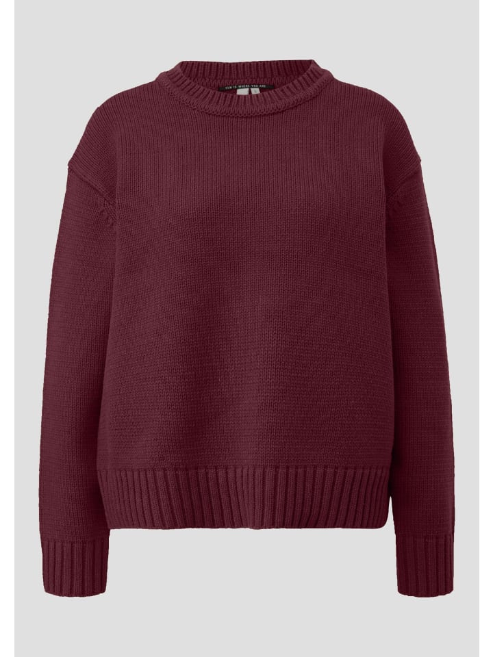 Вязаный свитер цвета 3900_bordeaux QS
Вязаный свитер цвета 3900_bordeaux QS