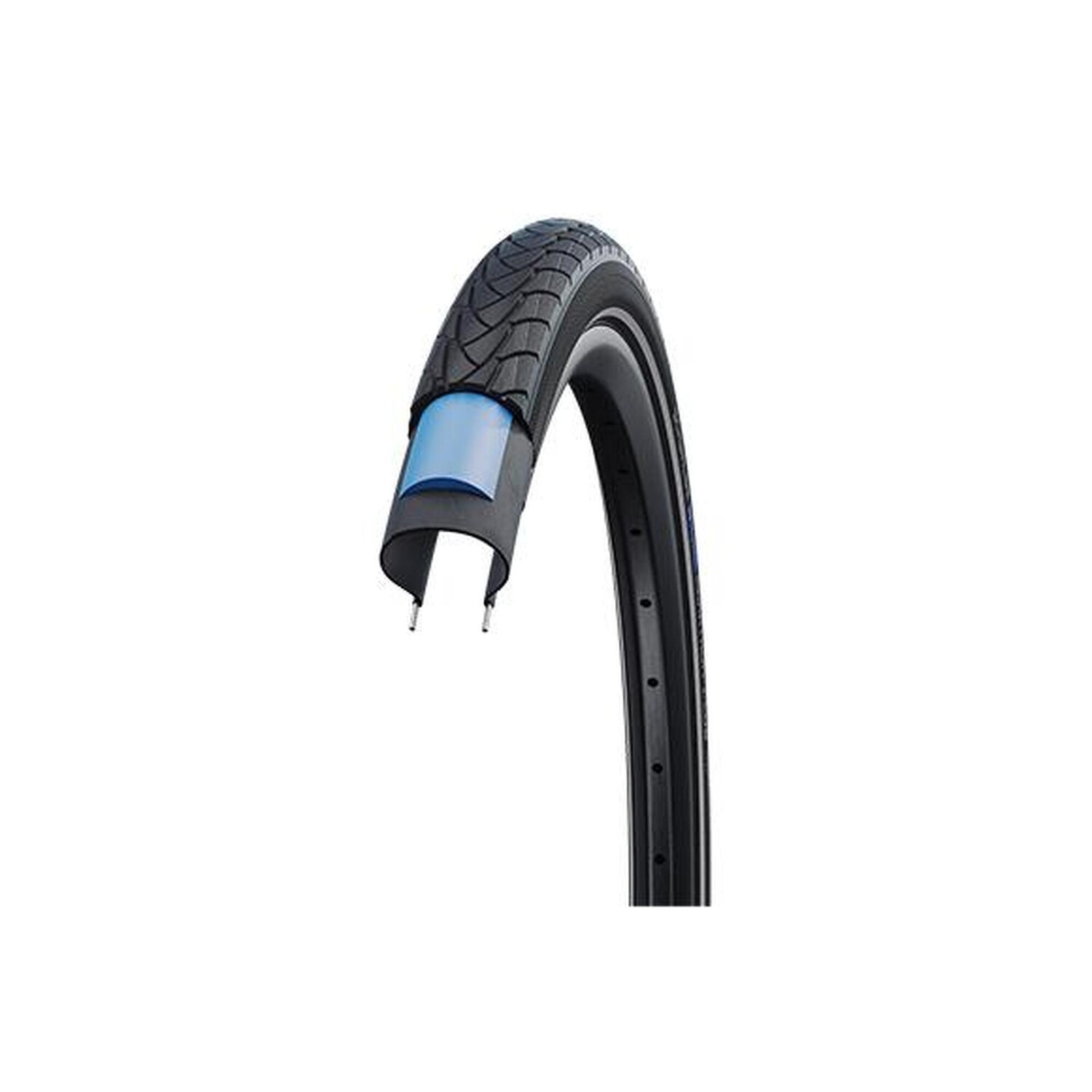 Проволочная шина Marathon Plus — 26x2,00 дюйма — SmartGuard — светоотражающие полосы — черная SCHWALBE, черный / серебристый / черный
Проволочная шина Marathon Plus — 26x2,00 дюйма — SmartGuard — светоотражающие полосы — черная SCHWALBE, черный / серебристый / черный