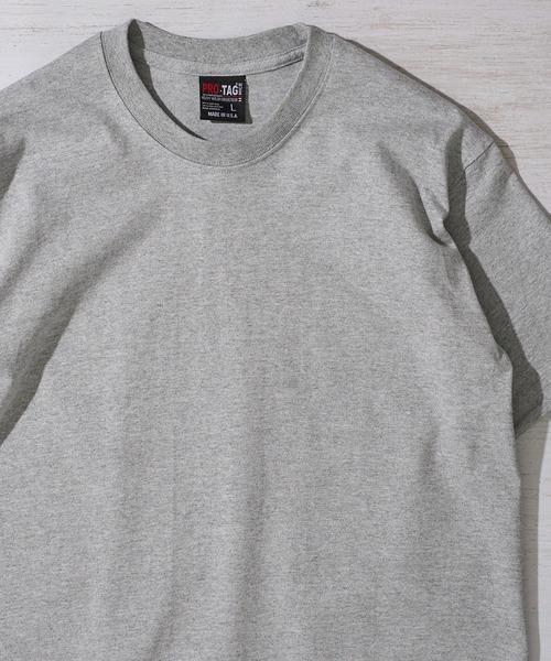 PRO・TAG Футболка с коротким рукавом из плотной ткани, серая
PRO・TAG Футболка с коротким рукавом из плотной ткани, серая