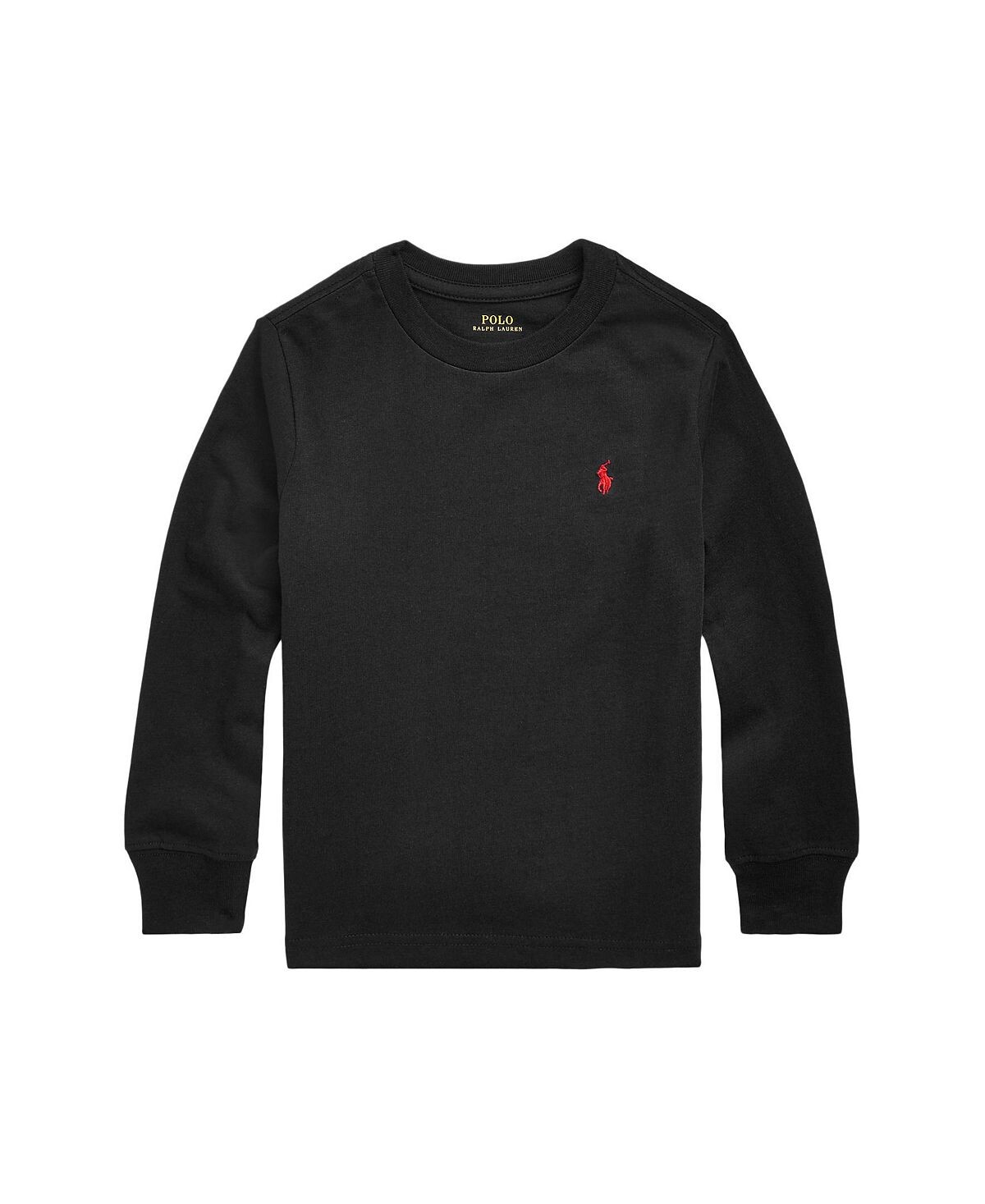 Лонгслив с длинными рукавами Polo Ralph Lauren, черный
Лонгслив с длинными рукавами Polo Ralph Lauren, черный