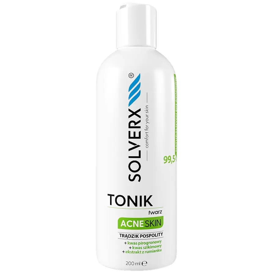 Solverx Acne Skin тоник для лица, 200 мл
Solverx Acne Skin тоник для лица, 200 мл