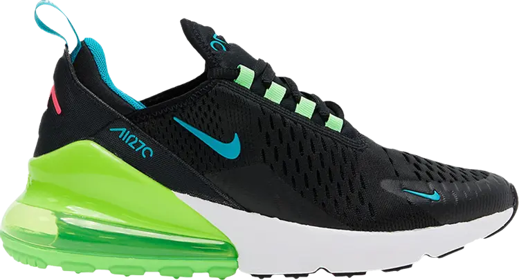 Кроссовки Nike Air Max 270 GS, черно-зеленый
Кроссовки Nike Air Max 270 GS, черно-зеленый
