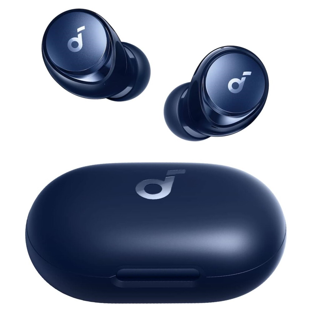 Беспроводные наушники Anker Soundcore Space A40, синий
Беспроводные наушники Anker Soundcore Space A40, синий