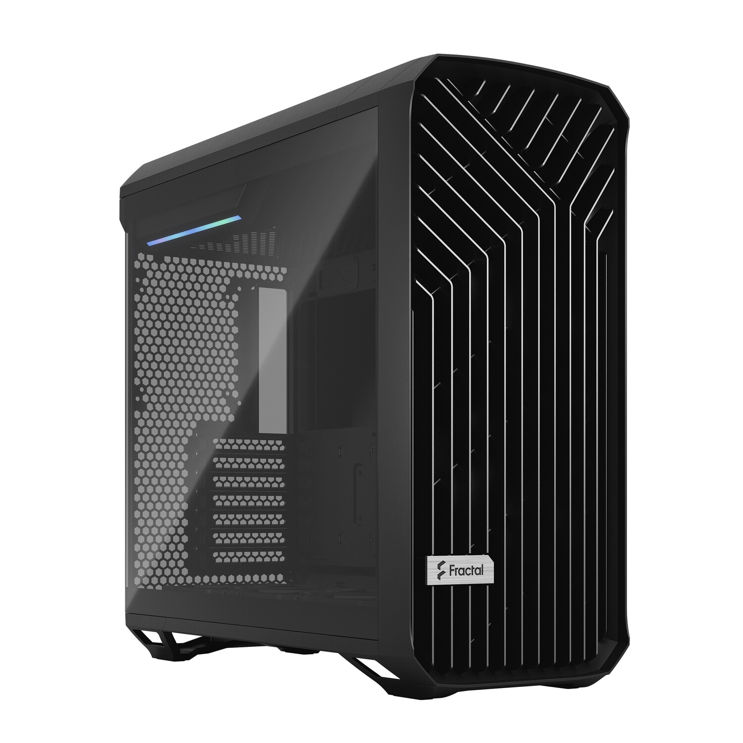 Корпус Fractal Design Torrent, Mid Tower, чёрный, светлое стекло 
Корпус Fractal Design Torrent, Mid Tower, чёрный, светлое стекло