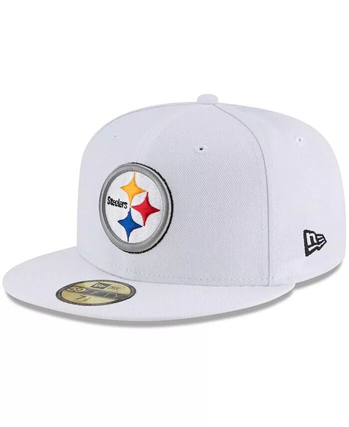 Мужская белая приталенная кепка Pittsburgh Steelers Omaha 59FIFTY New Era
Мужская белая приталенная кепка Pittsburgh Steelers Omaha 59FIFTY New Era
