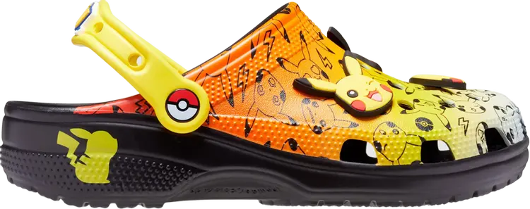 Кроссовки Pokémon x Classic Clog Pikachu, оранжевый
Кроссовки Pokémon x Classic Clog Pikachu, оранжевый