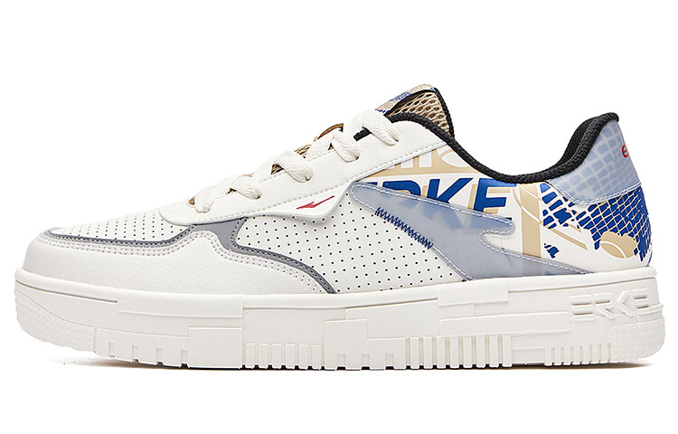 Кеды мужские, обувь для скейтбординга низкая белый/синий Erke
Кеды мужские, обувь для скейтбординга низкая белый/синий Erke