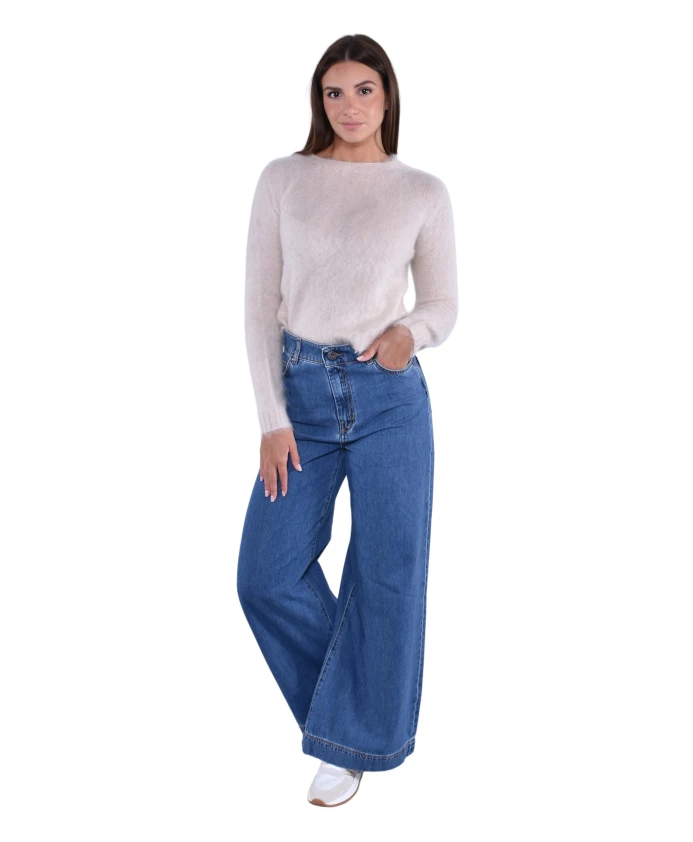 Пуловер с круглым вырезом из смеси мохера Max Mara Studio, бежевый
Пуловер с круглым вырезом из смеси мохера Max Mara Studio, бежевый