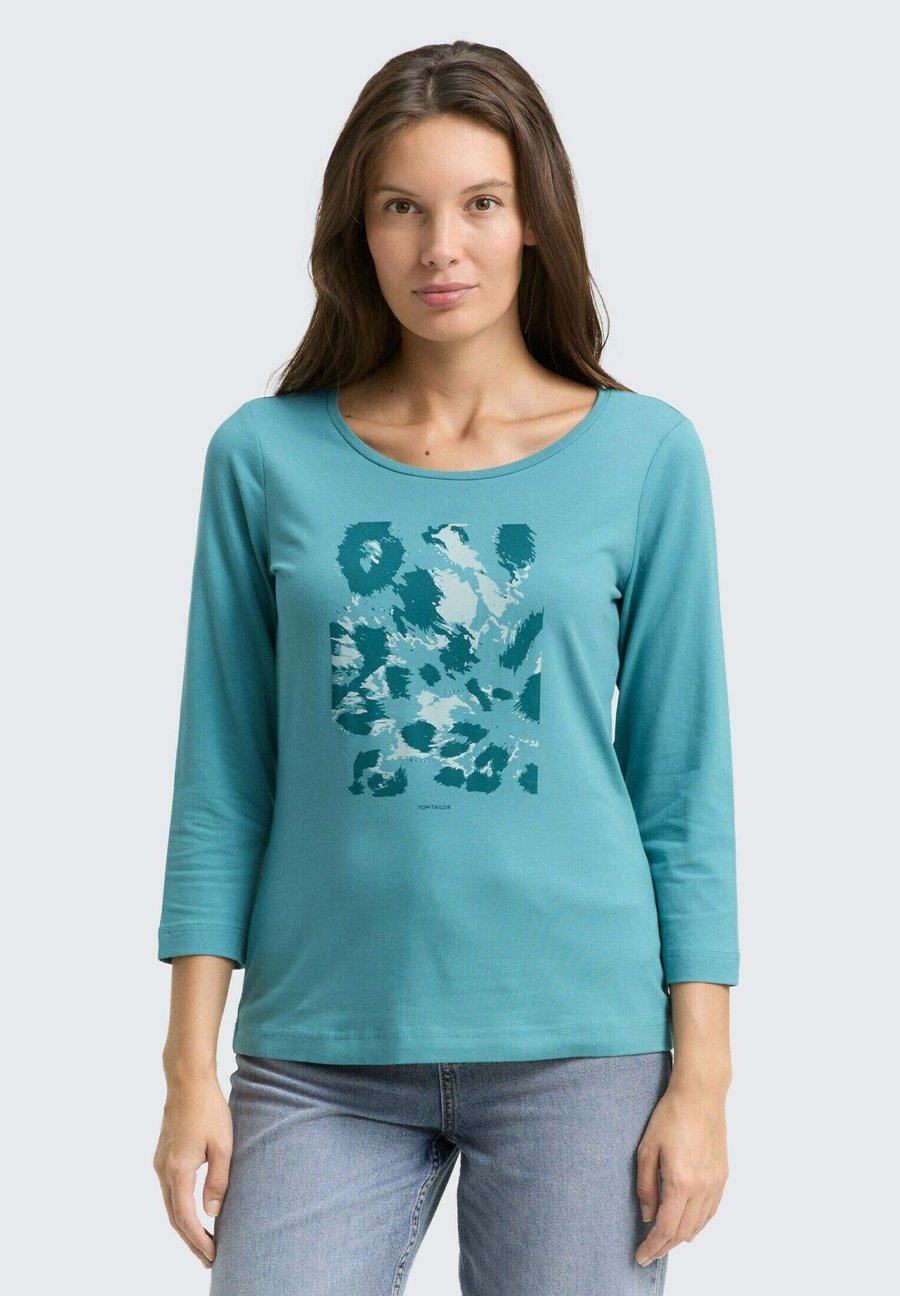 Топ TOM TAILOR MIT PRINT, Tropical Teal/Teal
Топ TOM TAILOR MIT PRINT, Tropical Teal/Teal