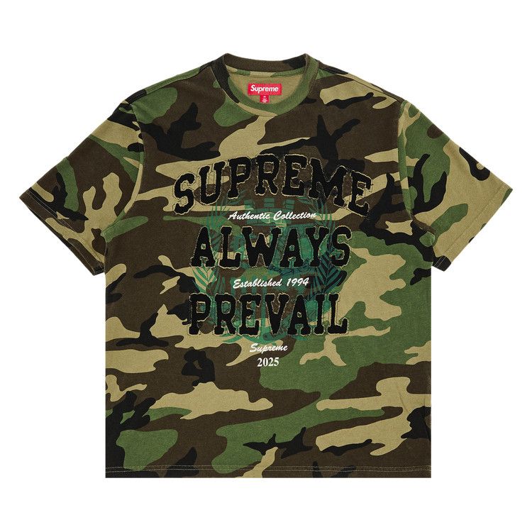 Топ Supreme Always Prevail Short-Sleeve Top, Woodland Camo
Топ Supreme Always Prevail Short-Sleeve Top, Woodland Camo