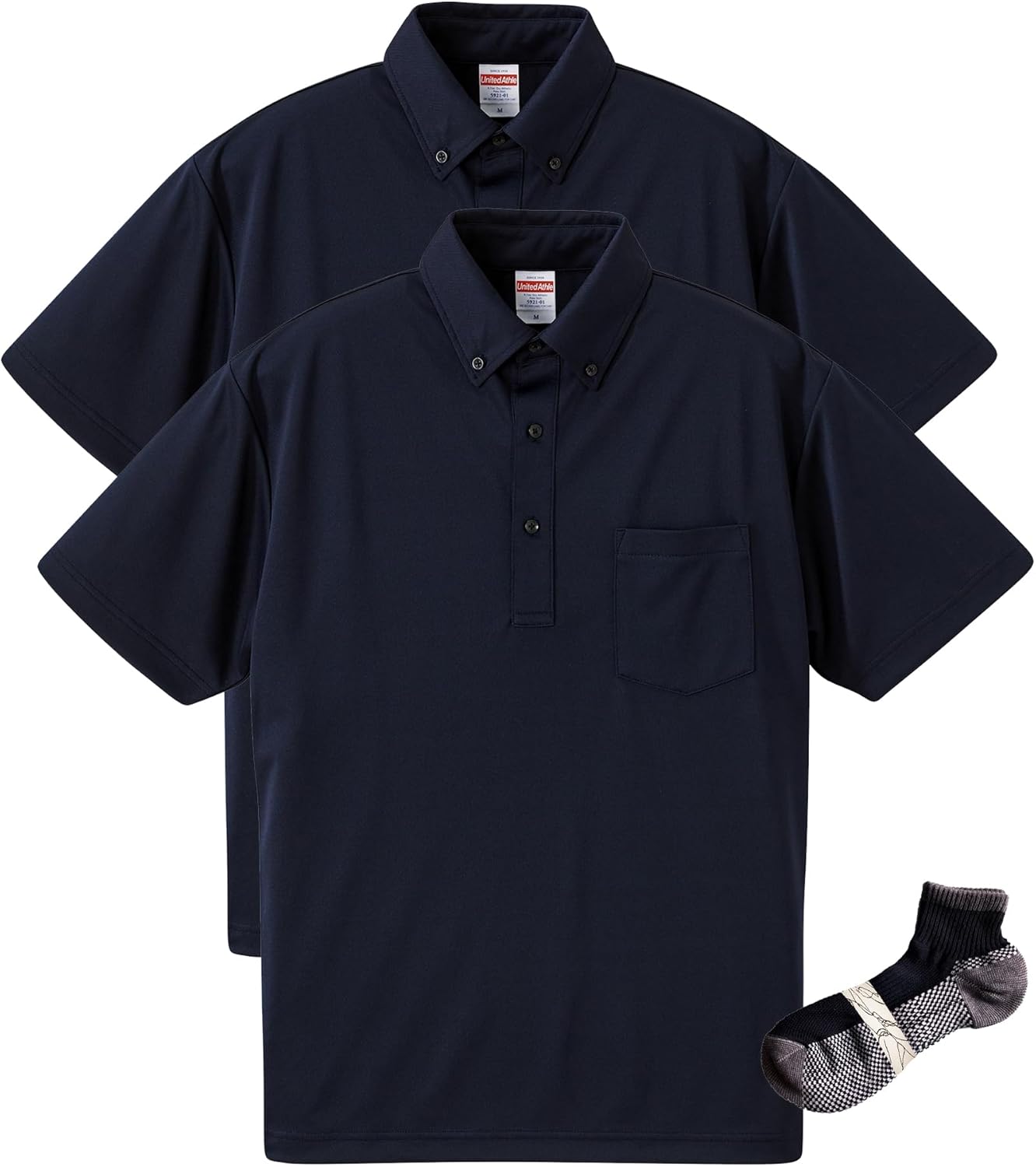 Мужская спортивная рубашка-поло UnitedAthle 592101 Dry с карманами, 113 г (на пуговицах) United Athle, темно-синий
Мужская спортивная рубашка-поло UnitedAthle 592101 Dry с карманами, 113 г (на пуговицах) United Athle, темно-синий