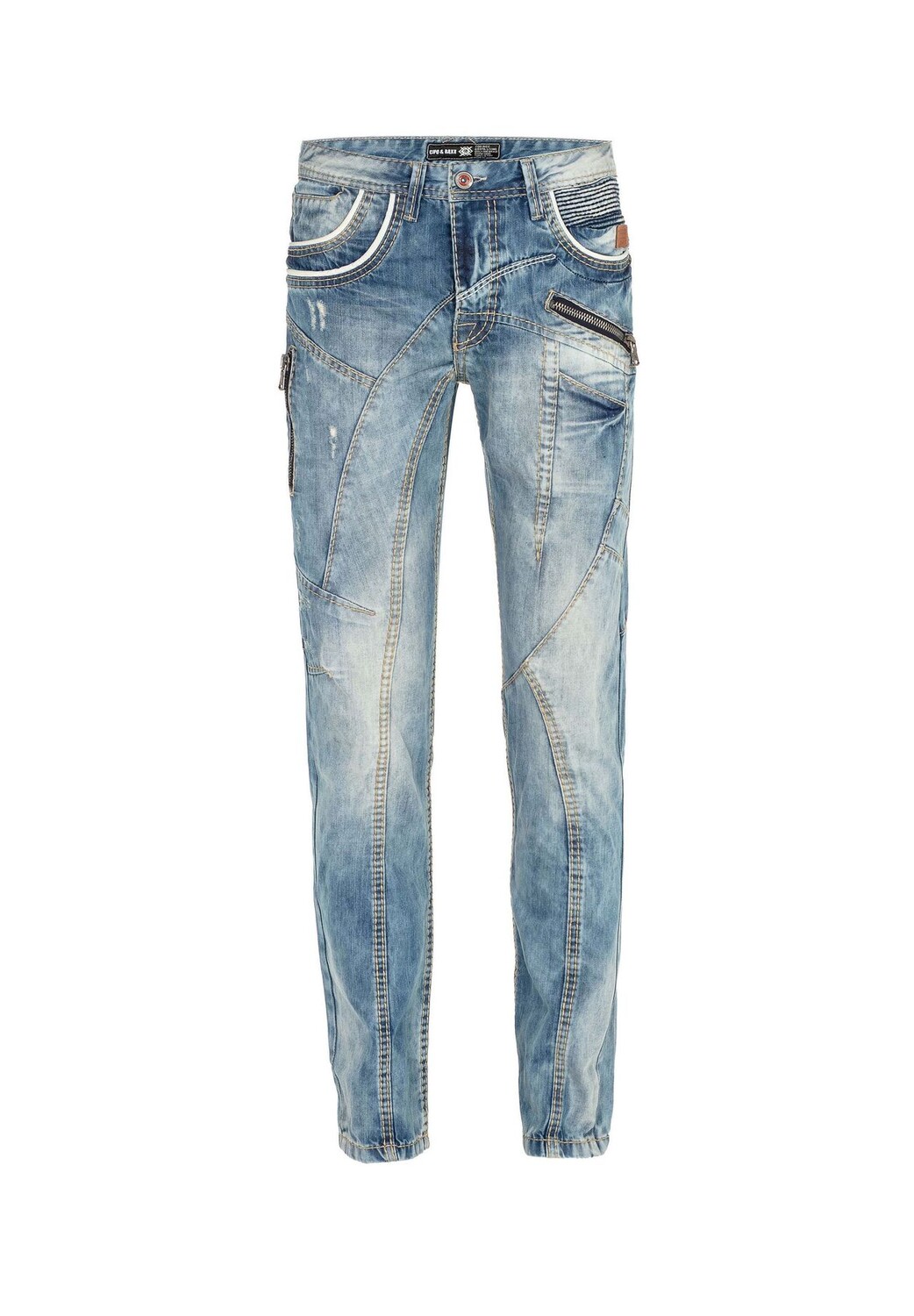 Джинсы с модными декоративными швами CIPO & BAXX, цвет Standard
Джинсы с модными декоративными швами CIPO & BAXX, цвет Standard