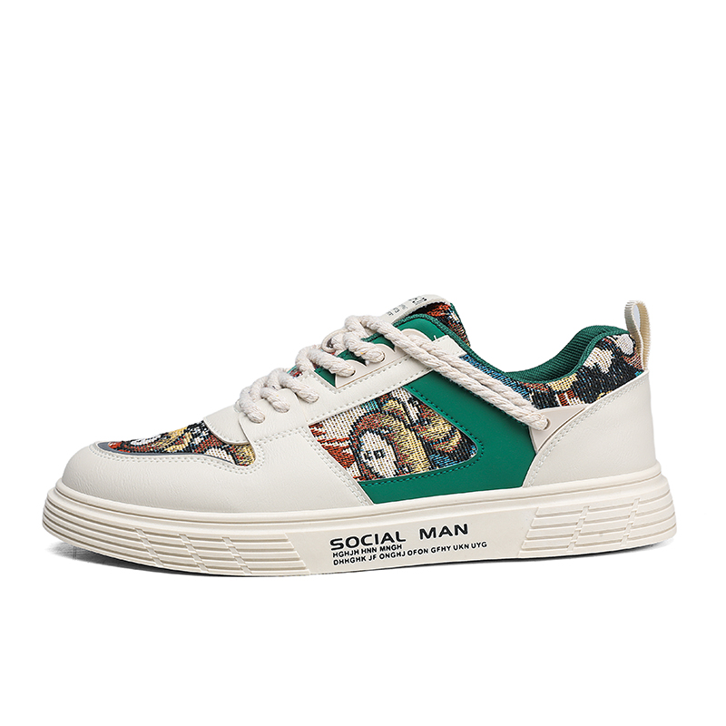 LONGDUIZHANG Амортизирующие нескользящие износостойкие дышащие и легкие низкие кроссовки мужские YC-GR321 бежево-зеленые Освежающая воздухопроницаемость
LONGDUIZHANG Амортизирующие нескользящие износостойкие дышащие и легкие низкие кроссовки мужские YC-GR321 бежево-зеленые Освежающая воздухопроницаемость