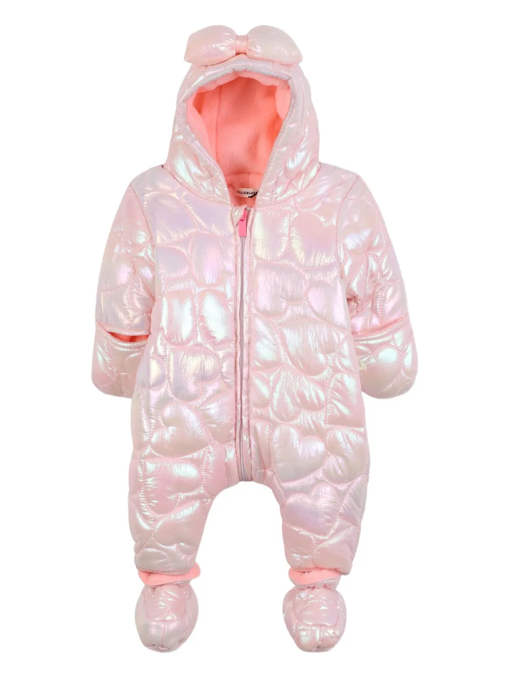 Дутый комбинезон с капюшоном Billieblush, розовый
Дутый комбинезон с капюшоном Billieblush, розовый