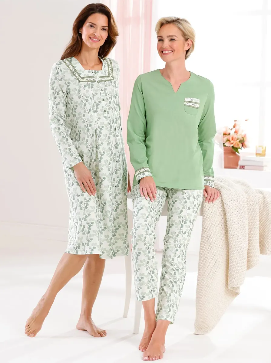 Wäschepur Пижама, цвет Champagner-Eucalyptus
Wäschepur Пижама, цвет Champagner-Eucalyptus