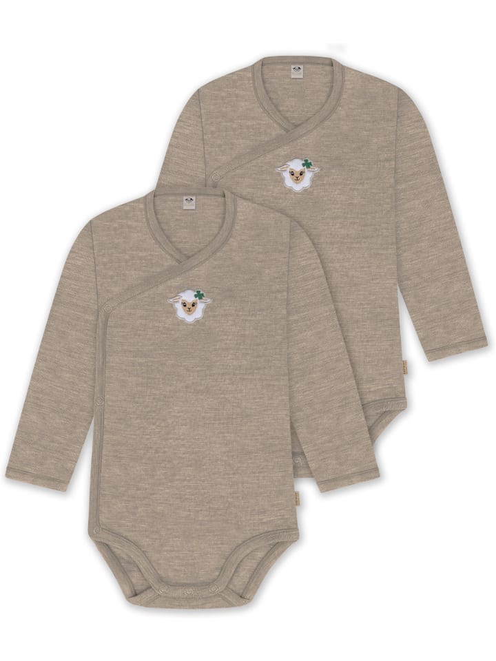 Normani Outdoor Sports Комплект из 2 детских боди: базовый боди-халат из шерсти мериноса бежевого цвета
Normani Outdoor Sports Комплект из 2 детских боди: базовый боди-халат из шерсти мериноса бежевого цвета