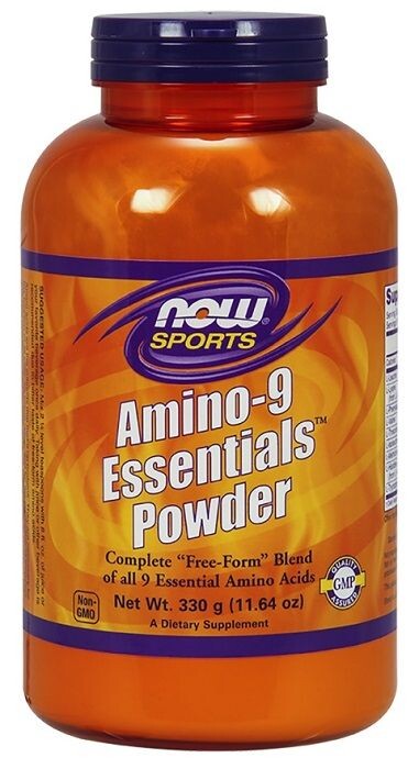 Now Foods Amino 9 Essentials Powder белковая добавка, 330 g
Now Foods Amino 9 Essentials Powder белковая добавка, 330 g
