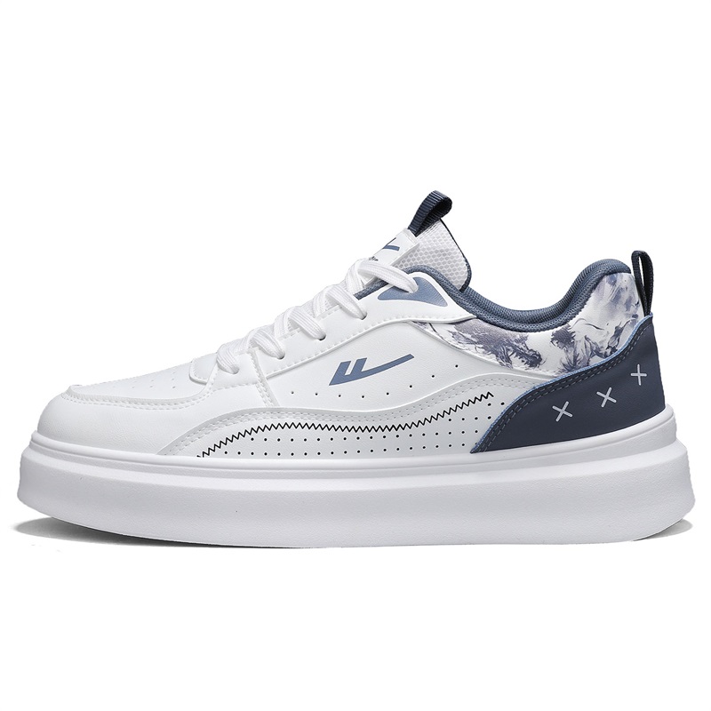 WARRIOR Кроссовки для скейтбординга мужские low top бело-сине-серые
WARRIOR Кроссовки для скейтбординга мужские low top бело-сине-серые