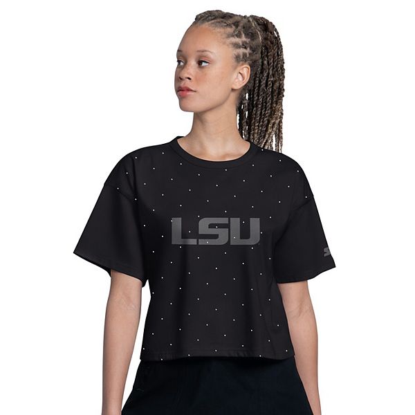 Женская черная футболка LSU Tigers с принтом в виде блесток Starter, Черный, Женская черная футболка LSU Tigers с принтом в виде блесток Starter
Женская черная футболка LSU Tigers с принтом в виде блесток Starter, Черный, Женская черная футболка LSU Tigers с принтом в виде блесток Starter