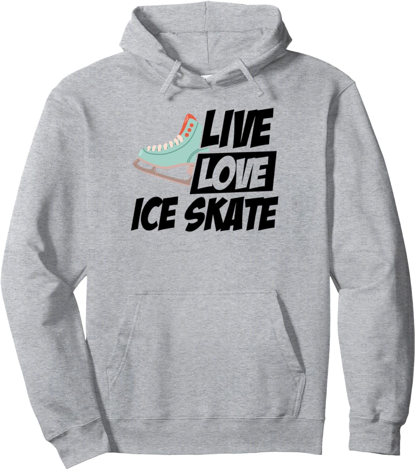 Живи, люби, коньки, фигурное катание, зимние виды спорта, худи Ice Skating Gift Idea Ice Skater Figure Skating, серый
Живи, люби, коньки, фигурное катание, зимние виды спорта, худи Ice Skating Gift Idea Ice Skater Figure Skating, серый