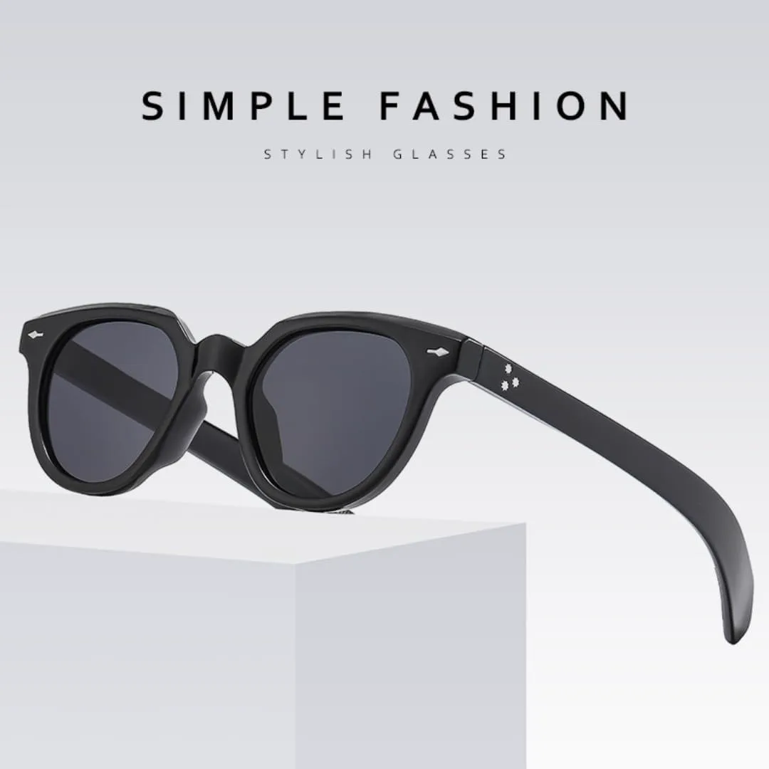 Модные круглые солнцезащитные очки для женщин, ретро, роскошные овальные очки с заклепками, панк-стиль, мужские очки с защитой от УФ-излучения UV400 UATXTAU, Blue
Модные круглые солнцезащитные очки для женщин, ретро, роскошные овальные очки с заклепками, панк-стиль, мужские очки с защитой от УФ-излучения UV400 UATXTAU, Blue