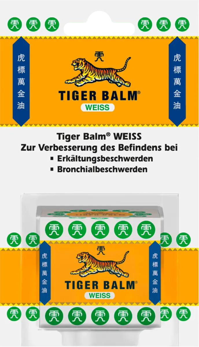 Оригинальный тигровый бальзам белый 19,4 г Tiger Balm
Оригинальный тигровый бальзам белый 19,4 г Tiger Balm