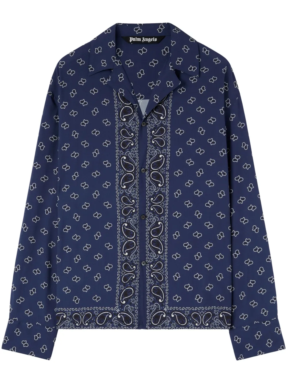 Рубашка с длинными рукавами и принтом пейсли PALM ANGELS, синий
Рубашка с длинными рукавами и принтом пейсли PALM ANGELS, синий