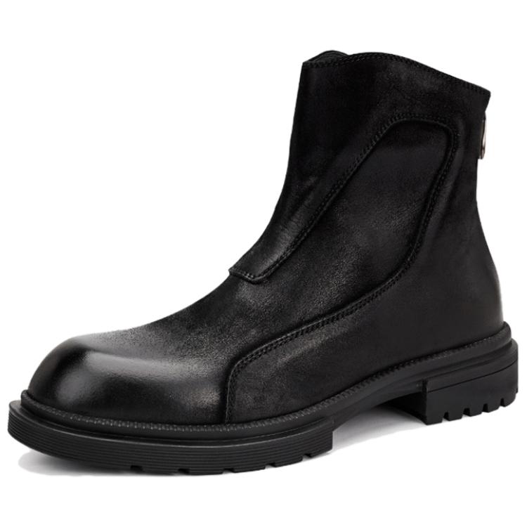LEYGMENLG Черные мужские ботинки на 3-сантиметровом каблуке, цвет Black
LEYGMENLG Черные мужские ботинки на 3-сантиметровом каблуке, цвет Black