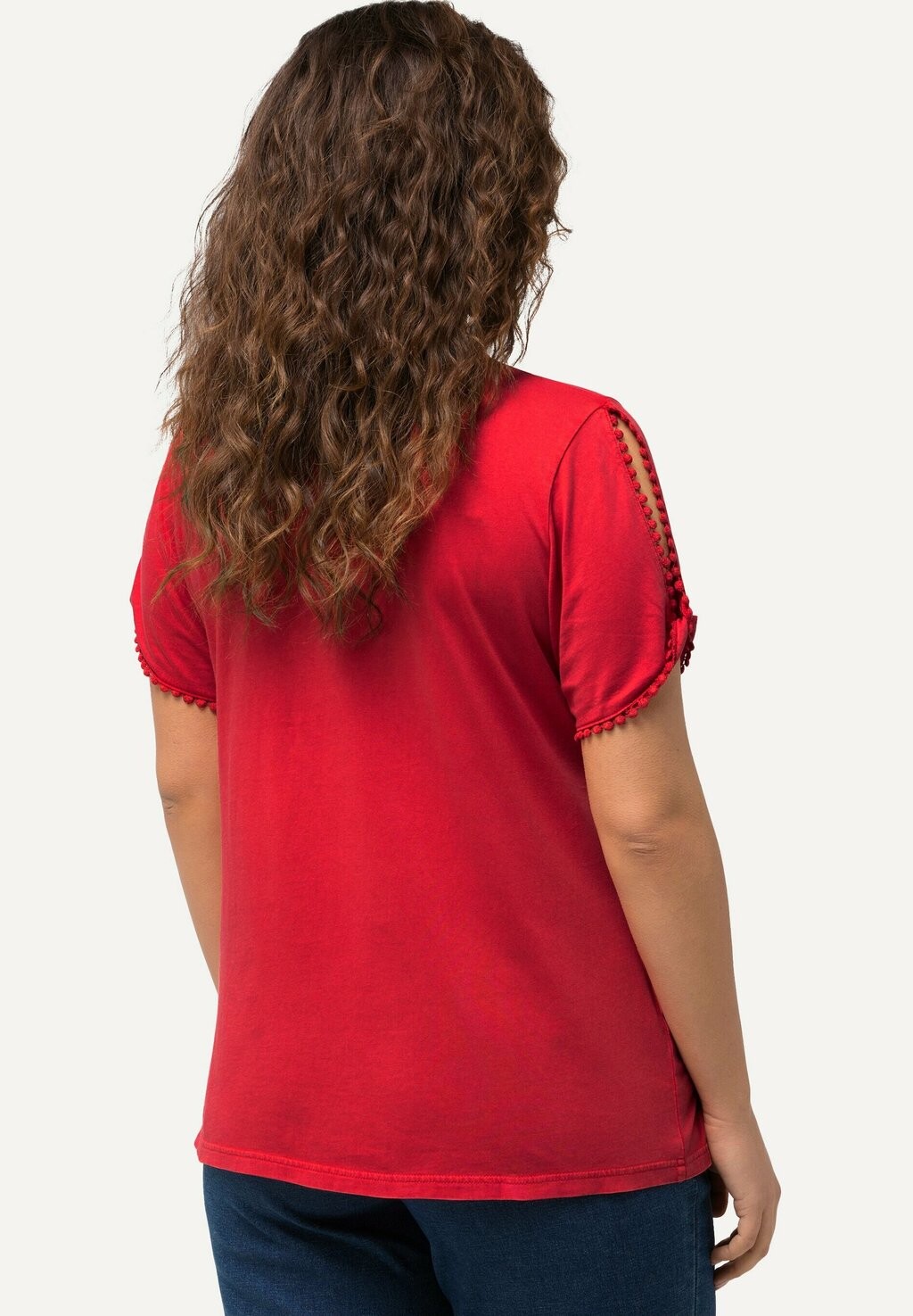 Футболка с принтом POM POM COLD SHOULDER Ulla Popken, красный
Футболка с принтом POM POM COLD SHOULDER Ulla Popken, красный