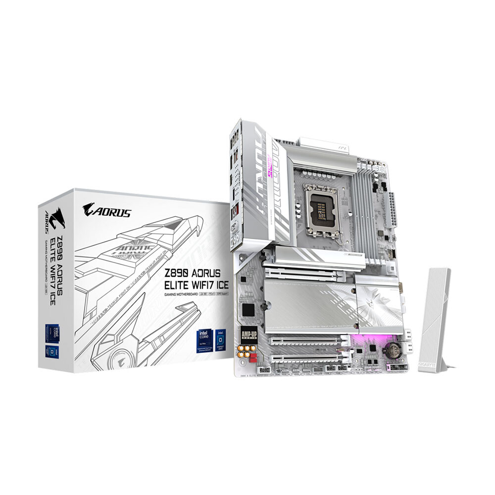 Материнская плата Gigabyte Z890 Aorus Elite WiFi7 Ice, LGA1851, DDR5, Wi-Fi
Материнская плата Gigabyte Z890 Aorus Elite WiFi7 Ice, LGA1851, DDR5, Wi-Fi