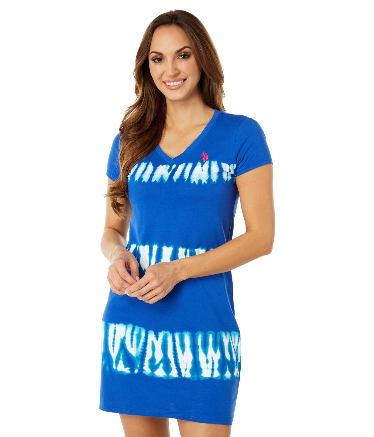 Платье U.S. POLO ASSN., Tie-Dye Stripe Sneaker Dress
Платье U.S. POLO ASSN., Tie-Dye Stripe Sneaker Dress