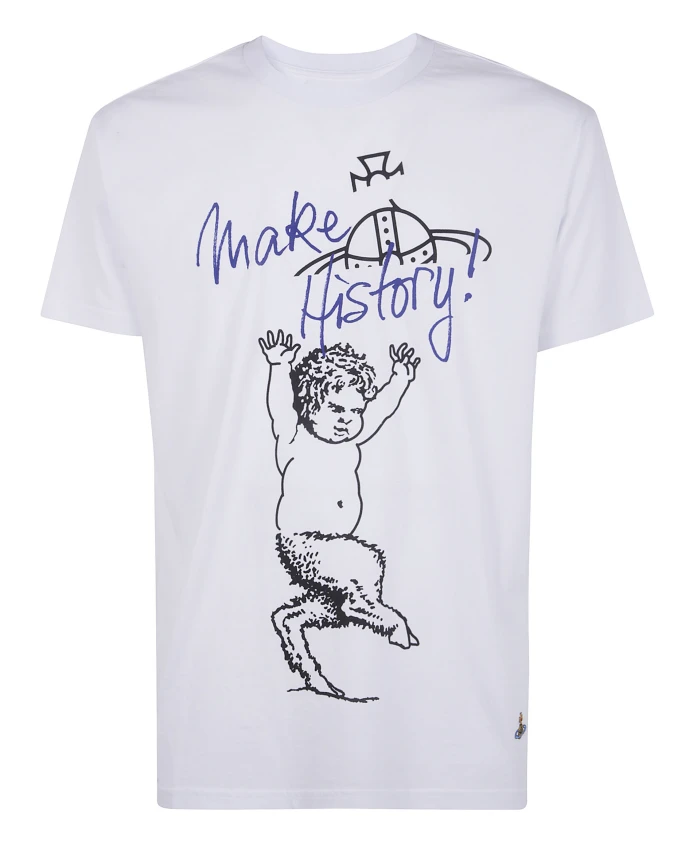 Классическая футболка Fawn Vivienne Westwood, белый
Классическая футболка Fawn Vivienne Westwood, белый