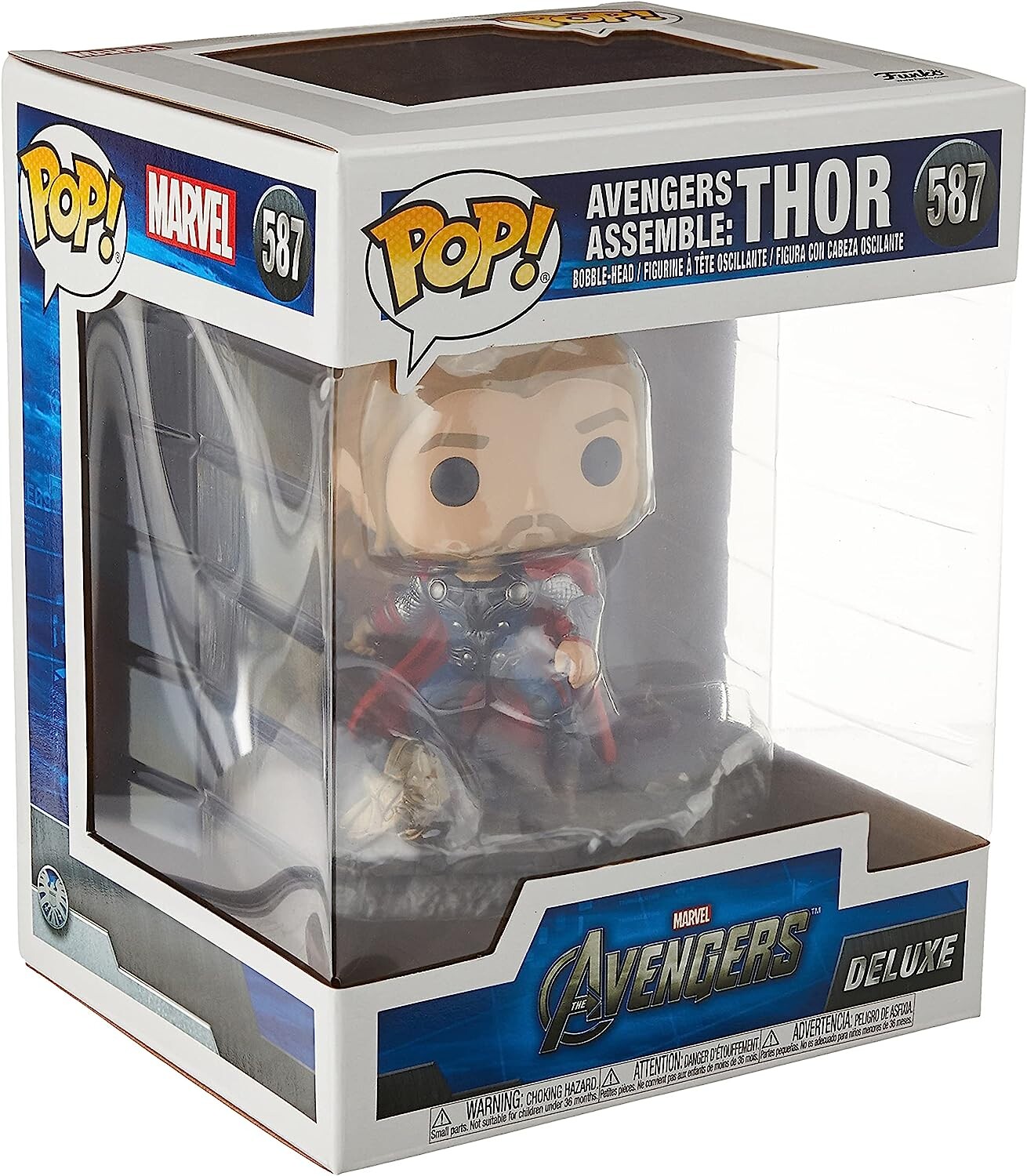 Фигурка Funko Pop! Deluxe Marvel: Avengers Assemble Series - Thor 
Фигурка Funko Pop! Deluxe Marvel: Avengers Assemble Series - Thor