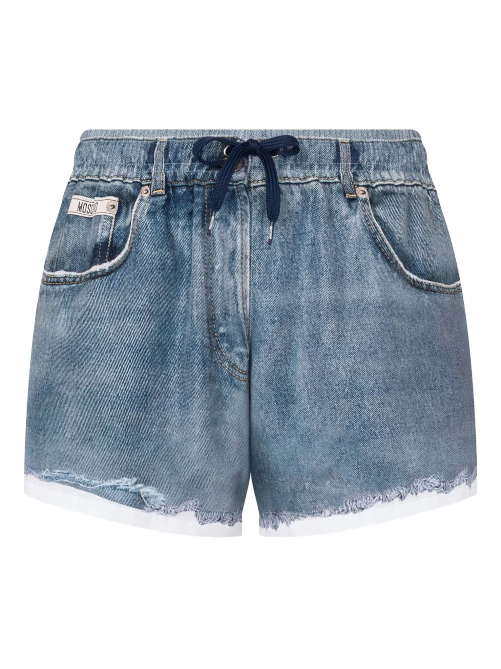 Плавки-шорты с кулиской Moschino, синий
Плавки-шорты с кулиской Moschino, синий