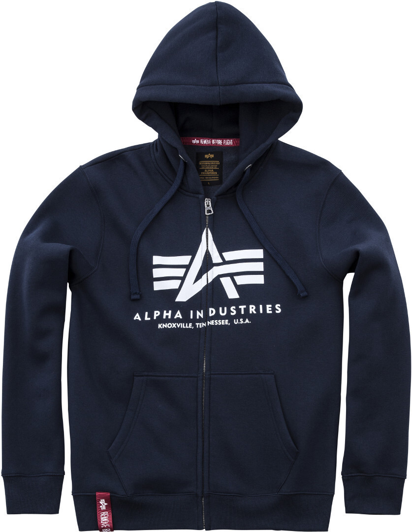 Балахон Alpha Industries Basic ZIP, темно-синий
Балахон Alpha Industries Basic ZIP, темно-синий