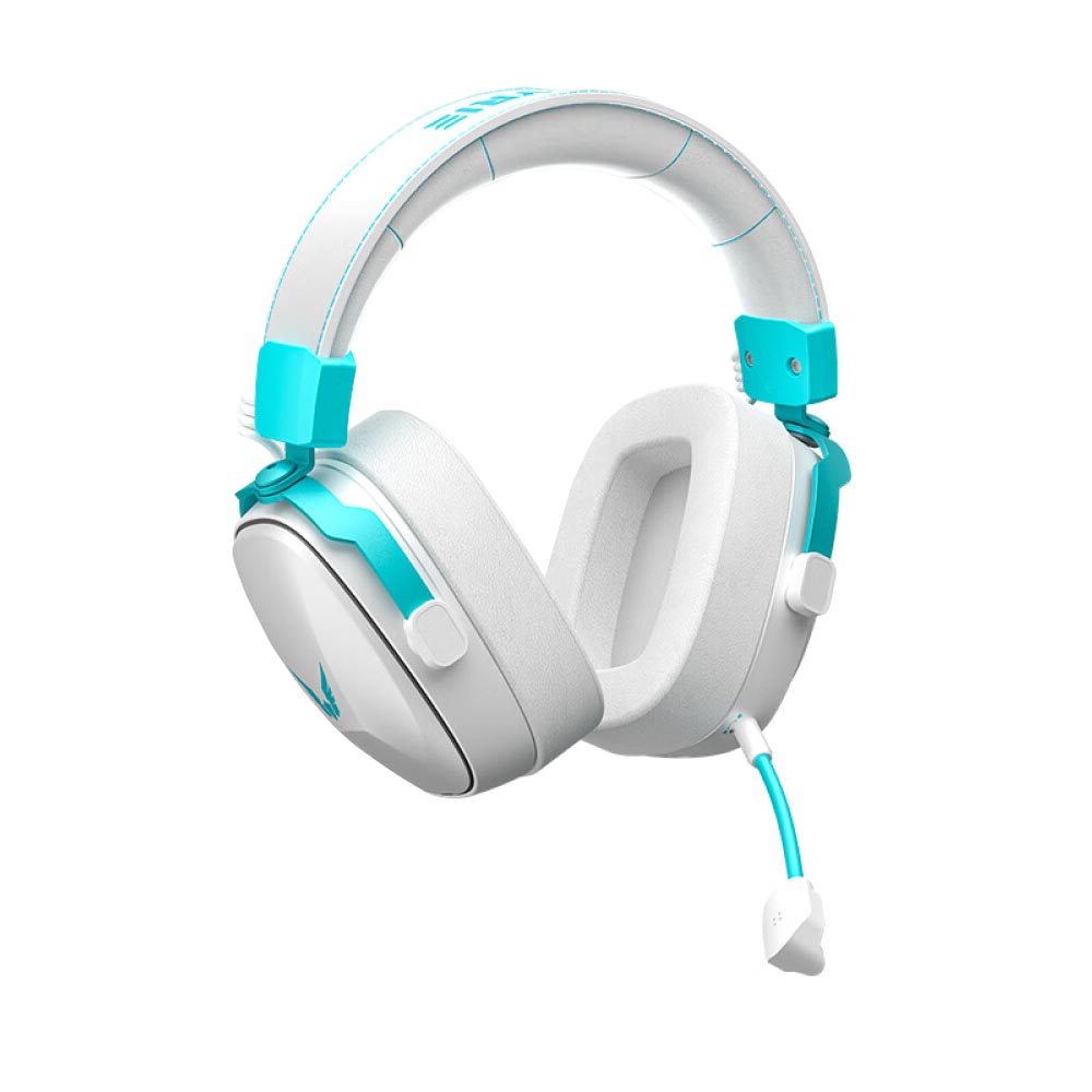 Игровая гарнитура Valkyrie VK S1, белый/бирюзовый
Игровая гарнитура Valkyrie VK S1, белый/бирюзовый