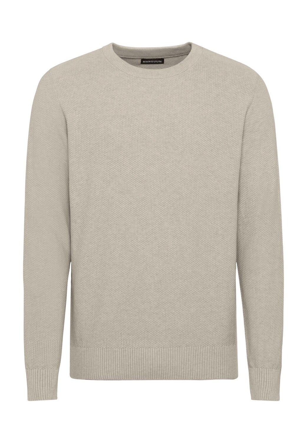 Пуловер, круглый вырез, ребристые манжеты, мужской Manguun, цвет Silver Lining
Пуловер, круглый вырез, ребристые манжеты, мужской Manguun, цвет Silver Lining