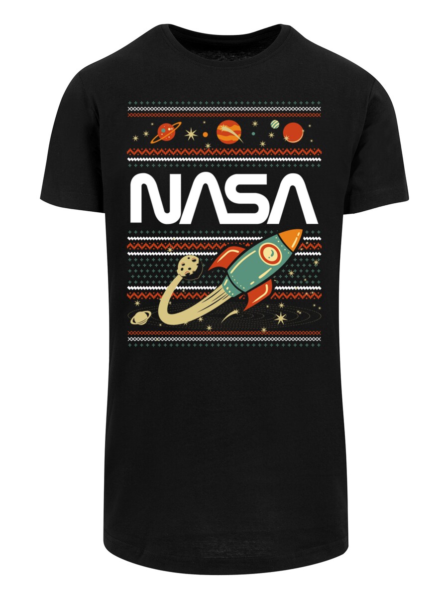 Рубашка F4NT4STIC Nasa Fair Isle, черный 
Рубашка F4NT4STIC Nasa Fair Isle, черный