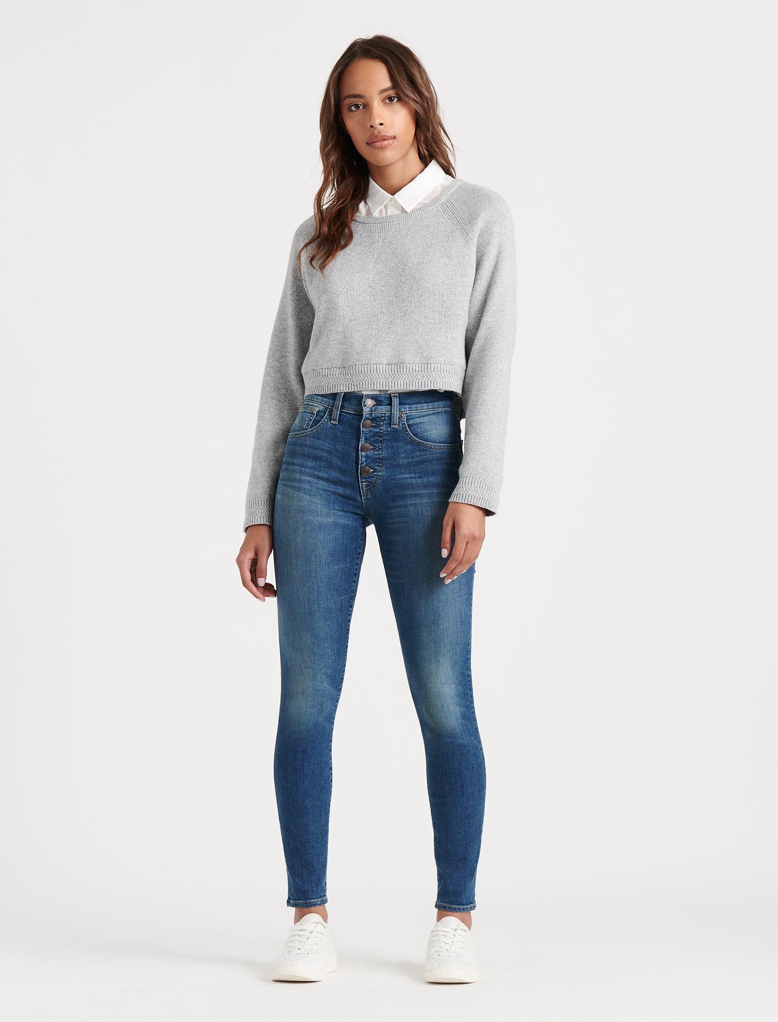 Женские джинсы скинни с высокой талией Lucky Brand Bridgette, цвет medium dark blue
Женские джинсы скинни с высокой талией Lucky Brand Bridgette, цвет medium dark blue