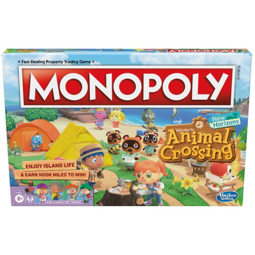 Настольная игра Monopoly Animal Crossing Hasbro
Настольная игра Monopoly Animal Crossing Hasbro