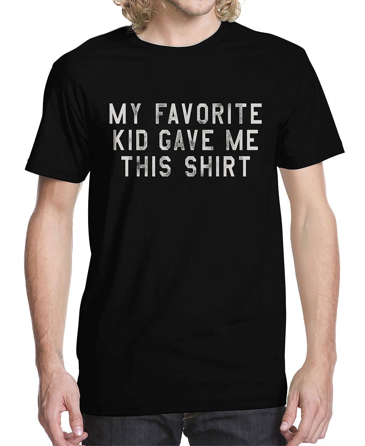 Мужская футболка с рисунком «мой любимый ребенок купил эту футболку» Buzz Shirts, черный
Мужская футболка с рисунком «мой любимый ребенок купил эту футболку» Buzz Shirts, черный