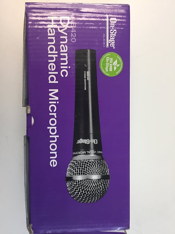 Динамический микрофон On-Stage AS420
Динамический микрофон On-Stage AS420