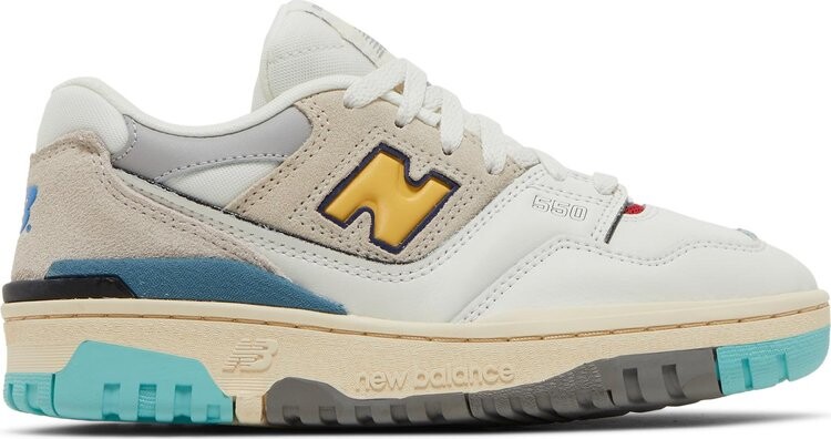 Кроссовки New Balance 550 Big Kid 'White Surf', белый
Кроссовки New Balance 550 Big Kid 'White Surf', белый