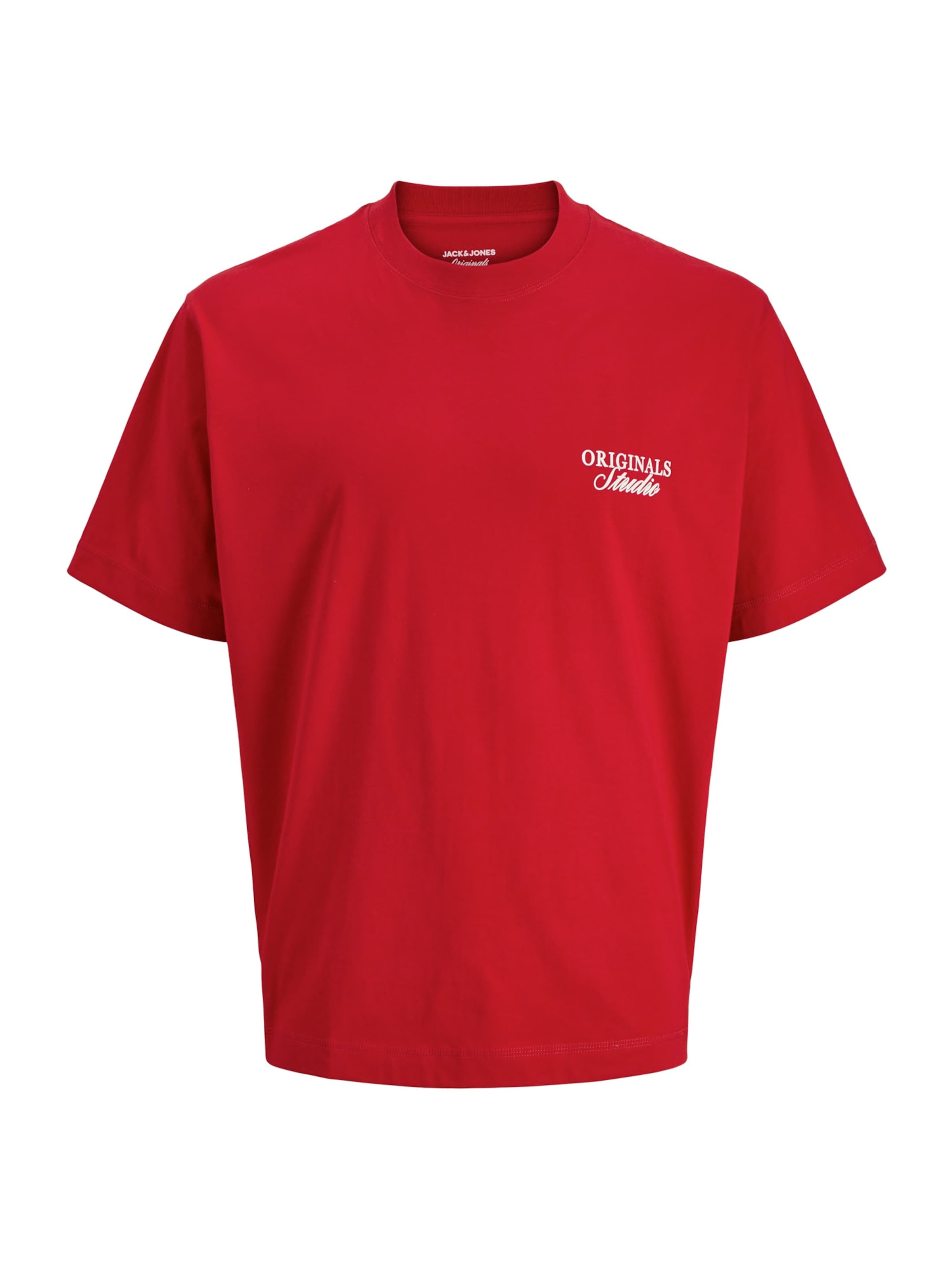 JACK & JONES Футболка 'JORNorrebro' в цвете Fire Red
JACK & JONES Футболка 'JORNorrebro' в цвете Fire Red