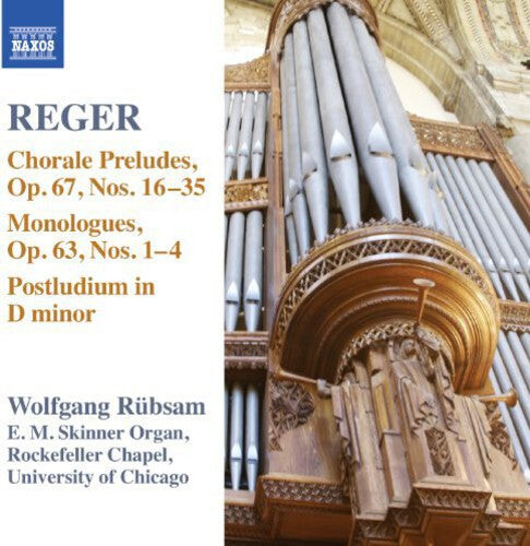 CD диск Reger: Organ Works Vol 15
CD диск Reger: Organ Works Vol 15