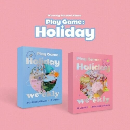 CD диск Weeekly: Play Game: Holiday (Random Cover) (incl. 92pg Photobook, 2x Photocard, Photo Ticket, Sticker, Printed Photo + Travel Name Tag)
CD диск Weeekly: Play Game: Holiday (Random Cover) (incl. 92pg Photobook, 2x Photocard, Photo Ticket, Sticker, Printed Photo + Travel Name Tag)