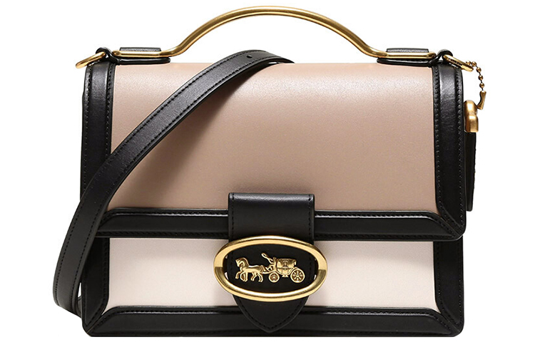 Кожаная сумка-баул, Маленькая квадратная сумка, Женская сумка, Сумка через плечо, Средняя сумка-кроссбоди Молочный чай, Белый и Черный COACH
Кожаная сумка-баул, Маленькая квадратная сумка, Женская сумка, Сумка через плечо, Средняя сумка-кроссбоди Молочный чай, Белый и Черный COACH