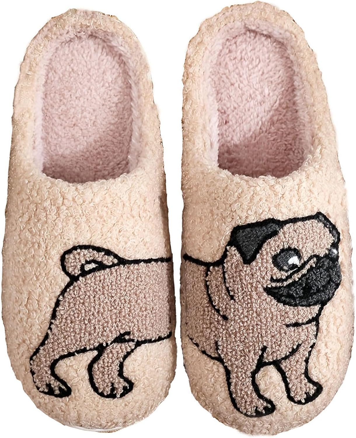 Женские и мужские тапочки NMHOO с растительными, животными и фруктовыми принтами, ретро, уютные, пушистые, с вышивкой, с утепленной подошвой из памяти формы, для дома и улицы, Pug
Женские и мужские тапочки NMHOO с растительными, животными и фруктовыми принтами, ретро, уютные, пушистые, с вышивкой, с утепленной подошвой из памяти формы, для дома и улицы, Pug